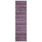 Safavieh Madison MAD606M 2"3" x 8" Fuchsia and Navy Runner, , large