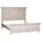 Belle Furnishings Heartland King Panel Bed in Antique White, , large