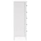 Urban Home Grace 5-Drawer Chest in Snowfall White, , large