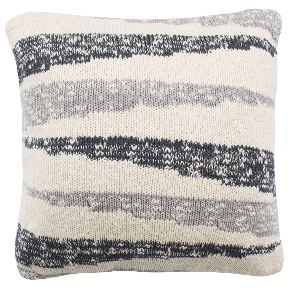 Safavieh Imani 20" Pillow in Grey, , large