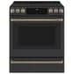 Cafe Handle and Knob Kit for Electric Range in Brushed Bronze, , large