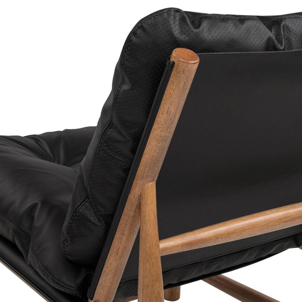 Jennifer Taylor Home Oxford Accent Chair in Noir Black, , large