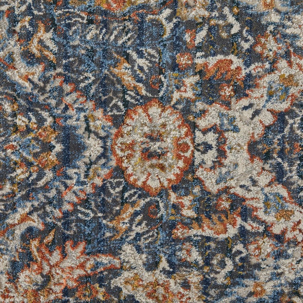 Feizy Kaia 5&#39; x 7&#39;9&quot; Navy and Blue Area Rug, , large