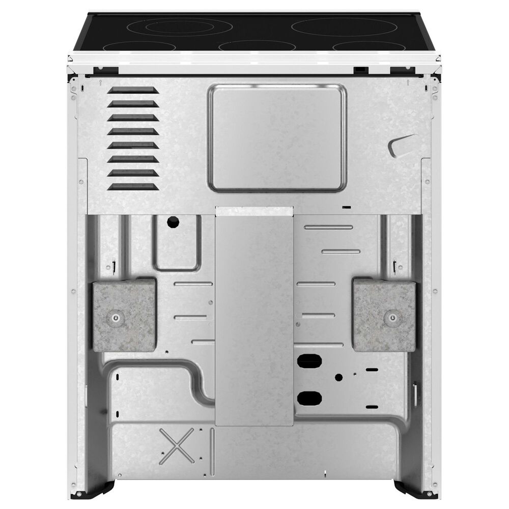 GE Appliances 30" Slide-In Electric Range with Crisp Mode in White, , large