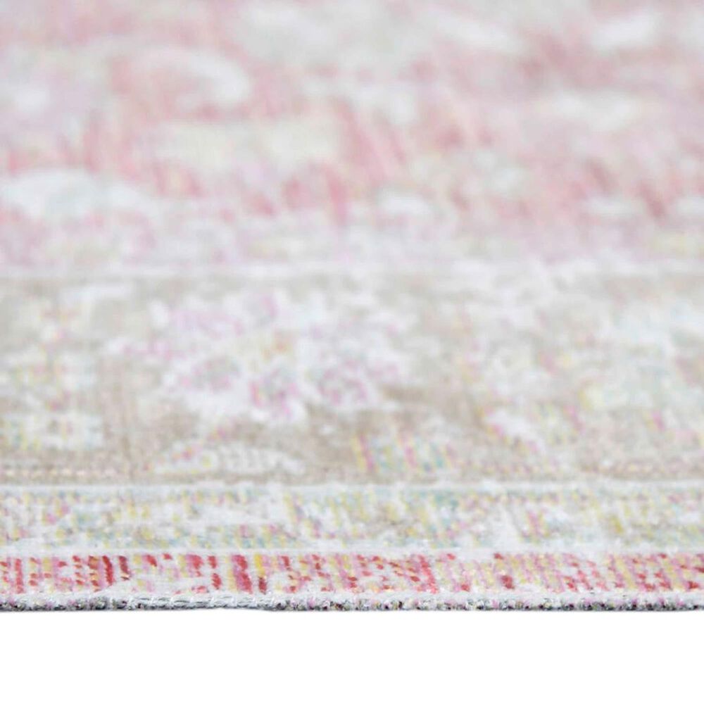 Amer Rugs Century 7&#39;9&quot; x 9&#39;9&quot; Pink Area Rug, , large