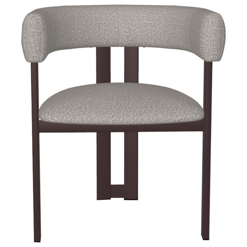 Amisco Lucarelli and Clarissa 7-Piece Rectangular Dining Set in Cookie and Oxidado, , large