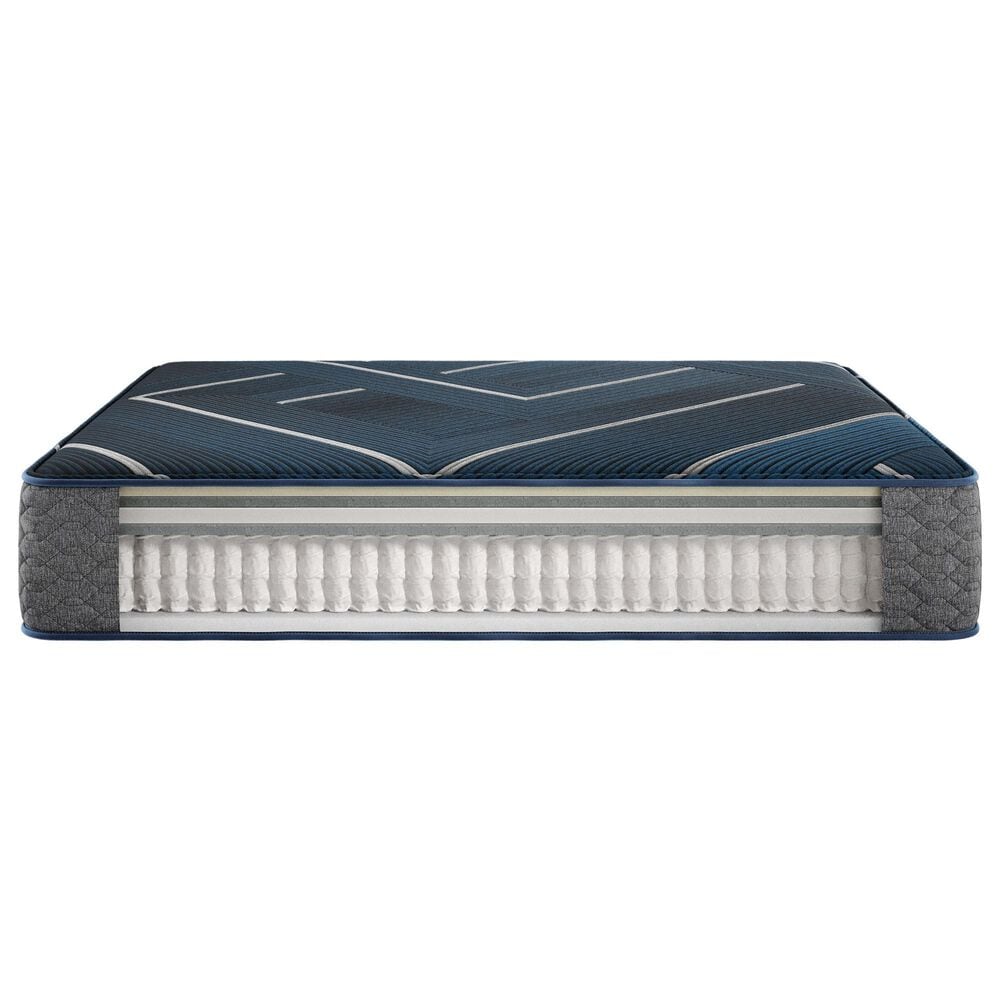 Beautyrest World Class Level Four Hybrid Plush Twin Mattress, , large