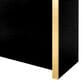 Eichholtz Grimaldi Bar Table in Gold and Black, , large