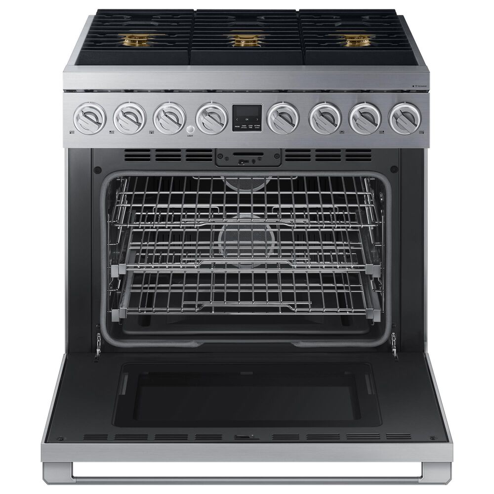 Dacor 36" Professional Gas Range in Silver Stainless Steel, , large
