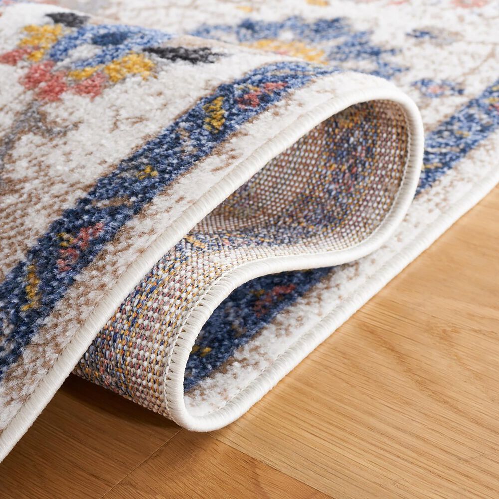 Safavieh Astoria 8&#39; x 10&#39; Beige and Blue Area Rug, , large