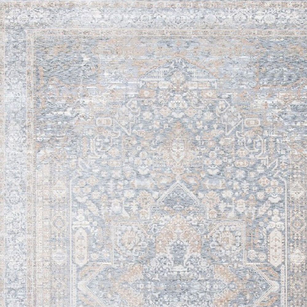 Safavieh Webster WBS320G 6&#39;7&quot; Round Grey and Beige Area Rug, , large