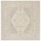 Safavieh Micro-Loop 5" Square Beige and Grey Area Rug, , large