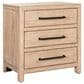 Belle Furnishings Proximity Place 5-Piece King Panel Bedroom Set in Barley Buff, , large