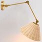 Creative Coop Aurelia Adjustable Wall Sconce in Antique Brass, , large