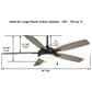 Minka-Aire Lun Aire 54" Ceiling Fan with LED Light in Coal, , large