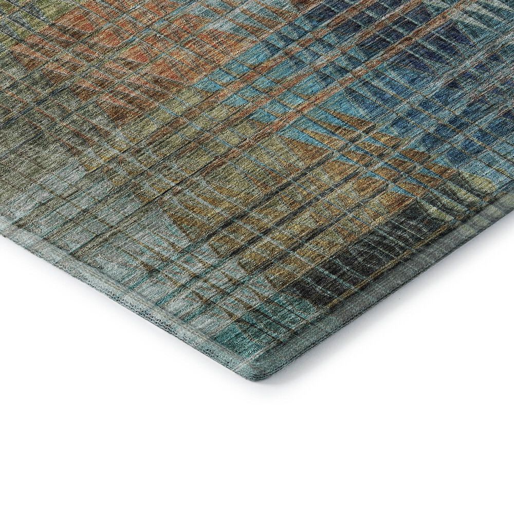Dalyn Rug Company Trevi 2&#39;3&quot; x 7&#39;6&quot; Green Runner, , large