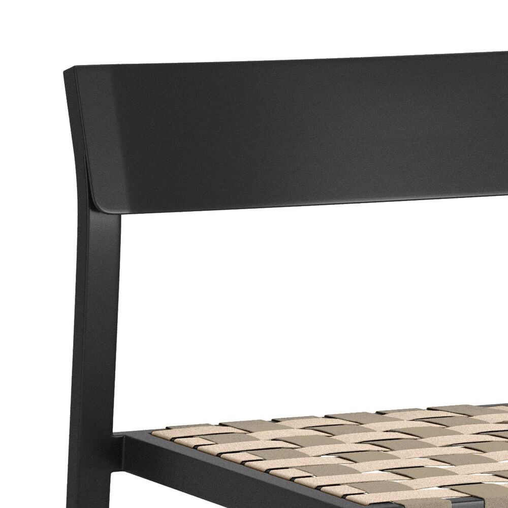 Zuo Modern Draco Outdoor Dining Chair in Black (Set of 2), , large