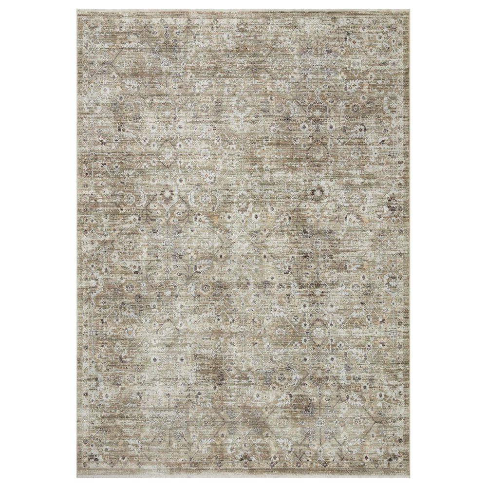 Loloi Bonney 5"3" x 7"6" Moss and Bark Area Rug, , large