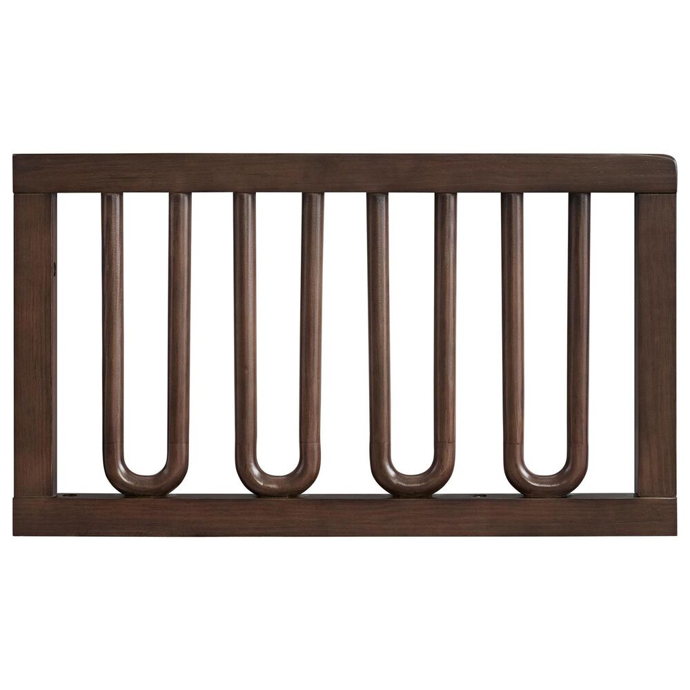 Oxford Baby Meridian 2-Piece Nursery Set with 3-in-1 Convertible Crib and Guard Rail in Cognac, , large
