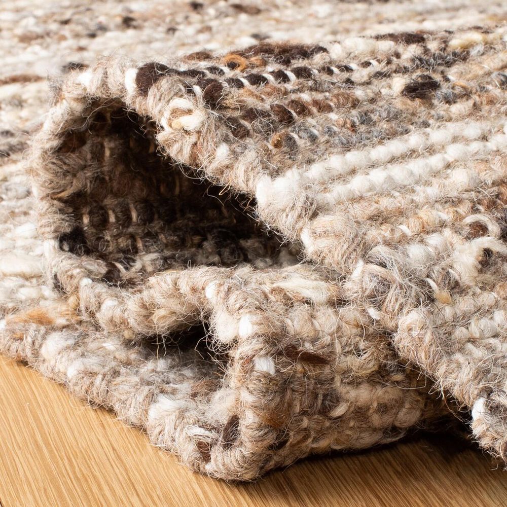 Safavieh Natura NAT327T 2&#39;3&quot; x 8&#39; Brown and Ivory Runner, , large
