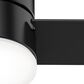 Hunter Minimus 52" Ceiling Fan with LED Lights in Matte Black, , large