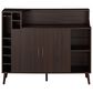 Furniture of America Young Wine Rack Buffet in Wenge, , large