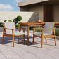 Hearth and Haven Outdoor Dining Chair in Grey (Set of 2), , large