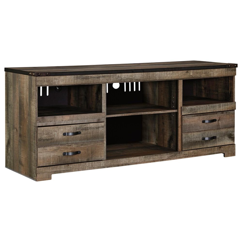 Signature Design by Ashley Trinell 63.5" TV Stand in Brown, , large