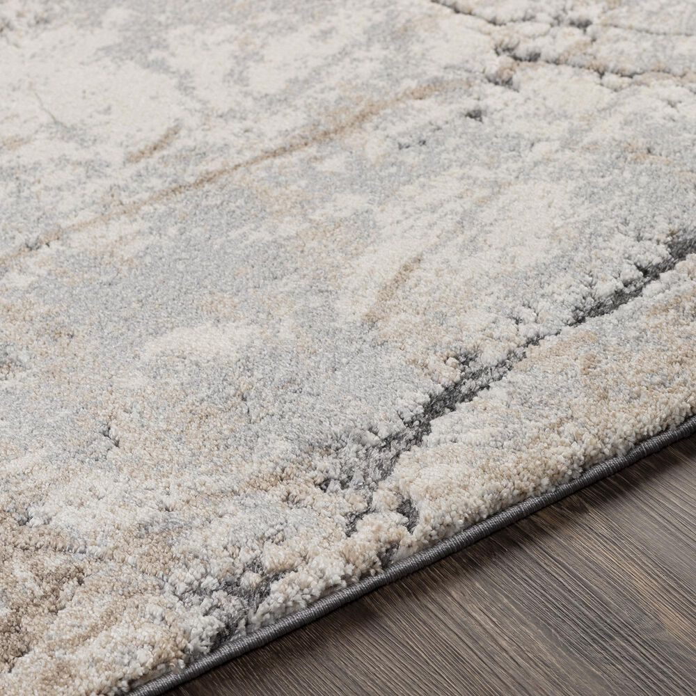 Surya Tuscany TUS-2314 12&#39; x 15&#39; Cream, Khaki, Gray and Charcoal Area Rug, , large