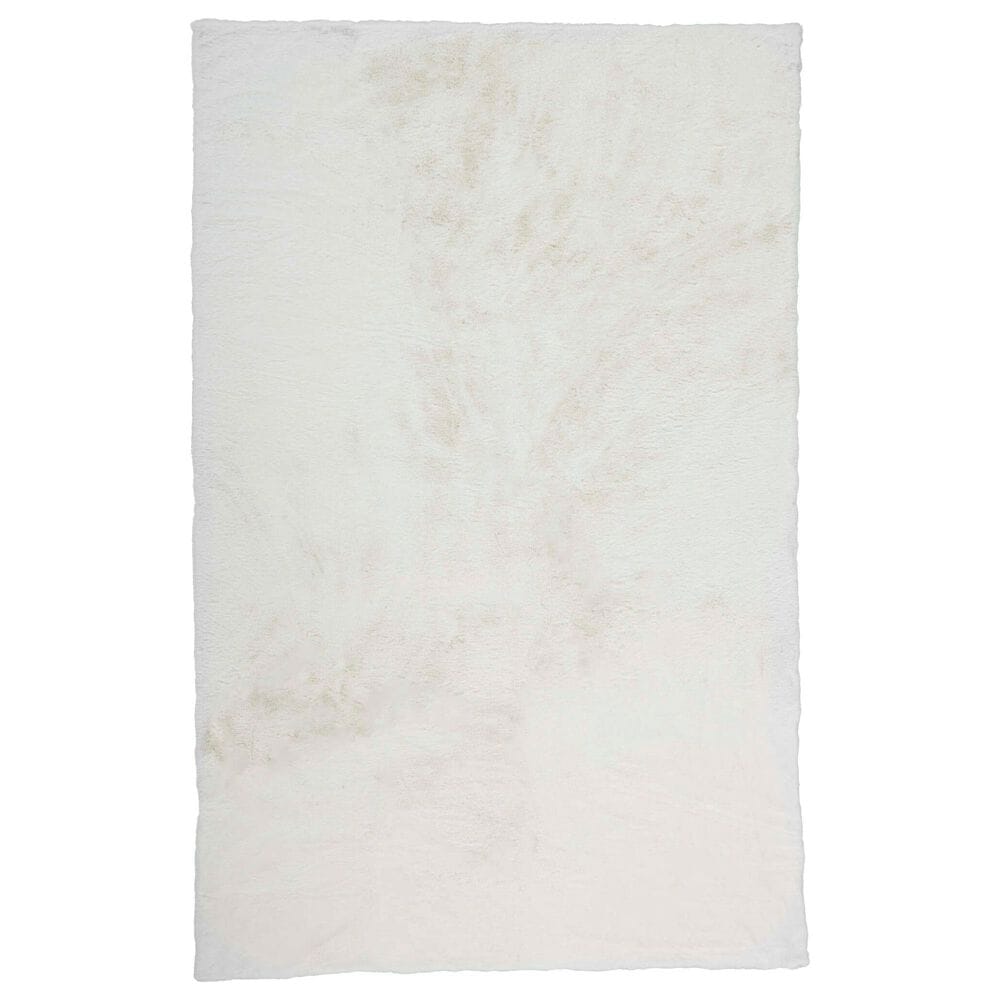 Feizy Rugs Luxe Velour 6'7" x 9'6" Pink Area Rug, , large