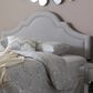 Baxton Studio Rita Full Panel Headboard in Grayish Beige, , large