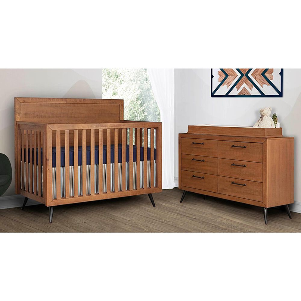 Evolur Stilnovo Double Dresser Only in Sugar Cane, , large