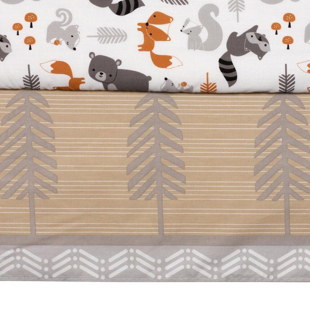 Lambs and Ivy Acorn 3-Piece Bedding Set in Gray, , large