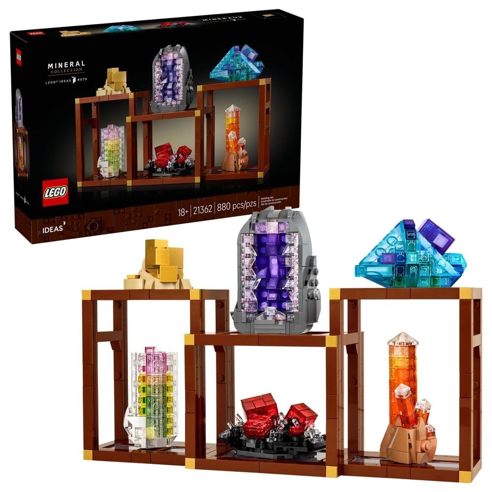 LEGO Ideas Minerals Building Set, , large