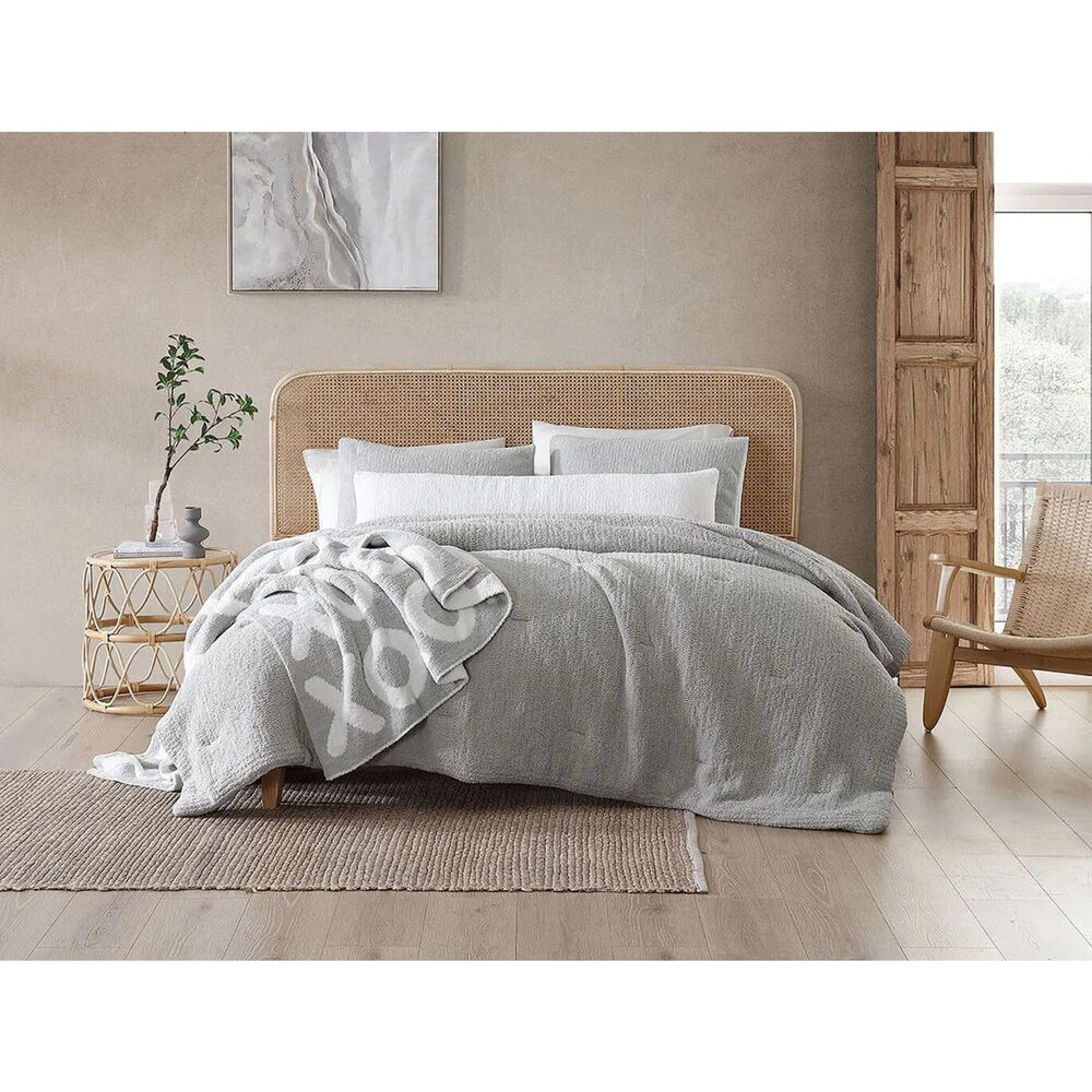 Sunday Citizen 3-Piece Snug Stitch Queen Comforter Set in Cloud Gray, , large