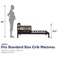 DHP Jackson Toddler Bed in Espresso, , large