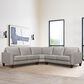 Blue River Summit 3-Piece Stationary Sectional in Greige, , large