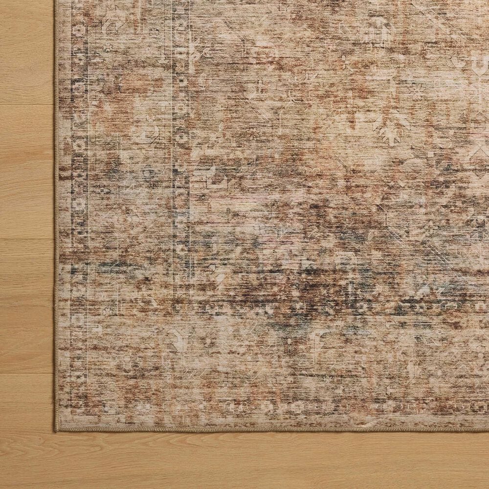 Loloi Anniston Clay and Charcoal 3&#39;6&quot; x 5&#39;6&quot; Area Rug, , large