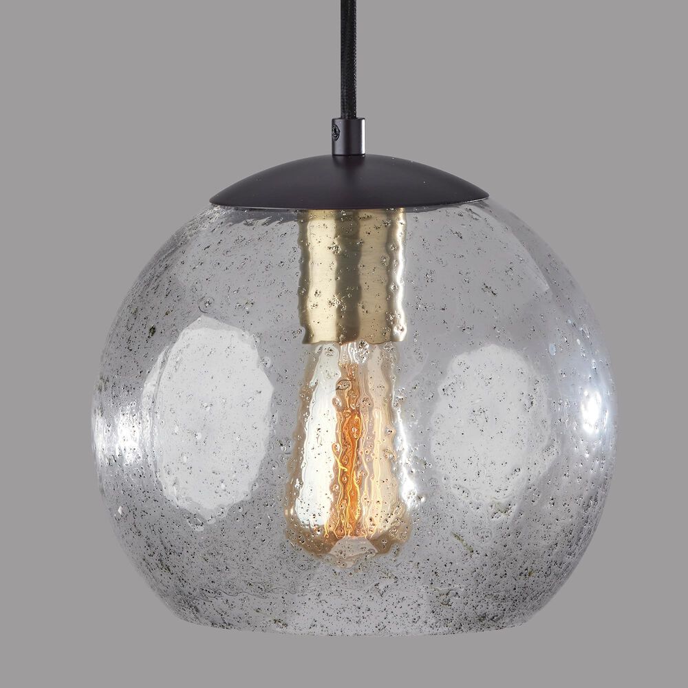 Adesso Edie 1-Light Pendant in Dark Bronze, , large