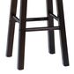 Linon Home Decor Abby 29" Bar Stool in Walnut, , large
