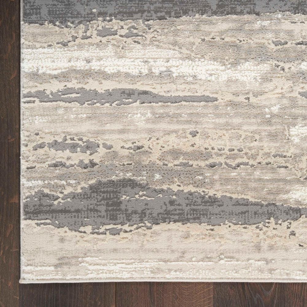 Nourison Sustainable Trends SUT03 7&#39;10&quot; x 9&#39;10&quot; Ivory and Multicolor Area Rug, , large