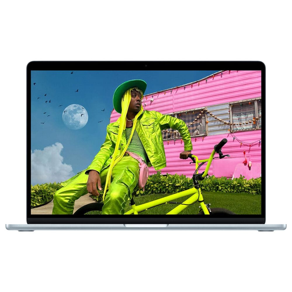 Apple 13" MacBook Air | Apple M5 Chip - 10-core CPU and 10-core GPU - 16GB RAM - 1TB SSD in Sky Blue with 3-Year AppleCare+, , large