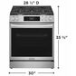 Frigidaire Gallery 2-Piece Kitchen Package with 6 Cu. Ft. Stone-Baked Pizza Gas Range and 30" Over-The-Range Microwave in Stainless Steel, , large