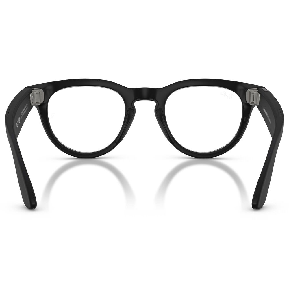 Rayban Glasses Headliner Gen 2 Sunglasses with Clear Lenses in Matte Black, , large