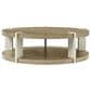 Theodore Alexander Catalina Round Cocktail Table in Dune and Mineral, , large