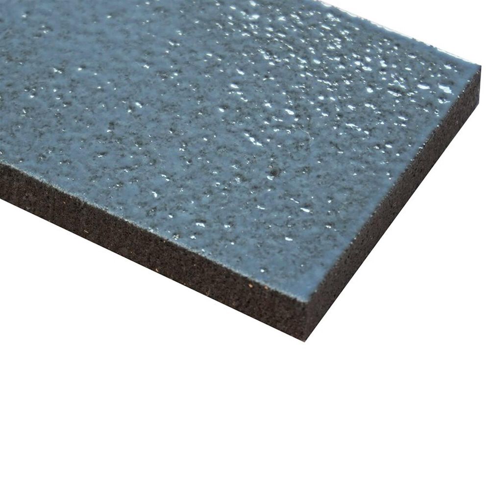 Soho Studio ColorHues Blue Steel 2" x 8" Lava Stone Tile, , large