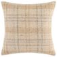 Surya Ladera 22" Square Throw Pillow in Brown, Tan, Cream and Natural, , large
