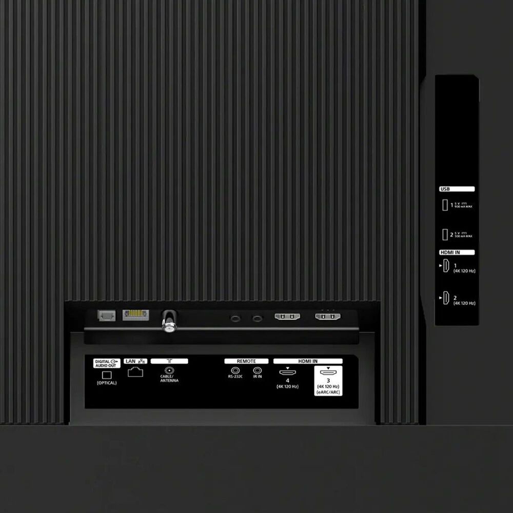 Sony 50" Class Bravia 3 II LED 4K HDR - Smart Google TV with 2 Channel Built-in Tweeter Soundbar in Black, , large