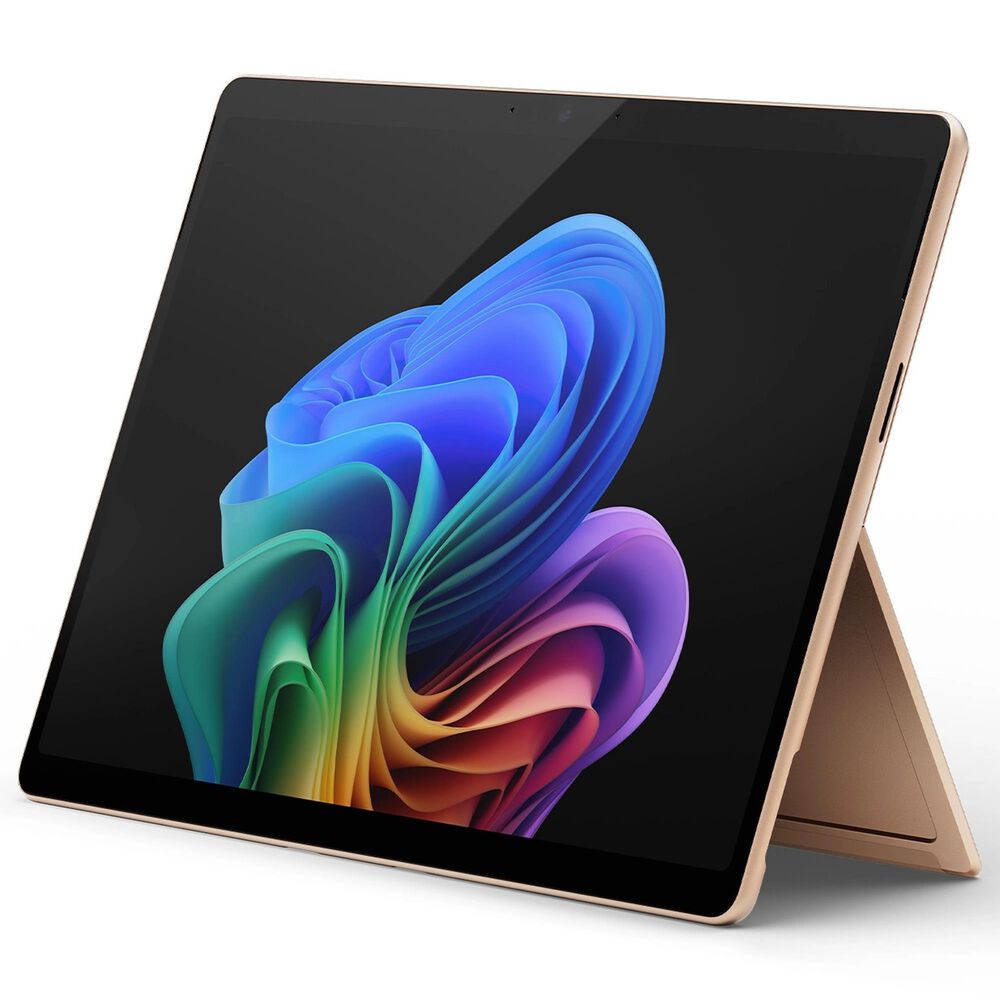 Microsoft 13" Surface Pro 2-in-1 Copilot+ PC | Snapdragon X Elite - OLED Display - 16GB RAM - Qualcomm Adreno Graphics - 1TB SSD in Dune, , large