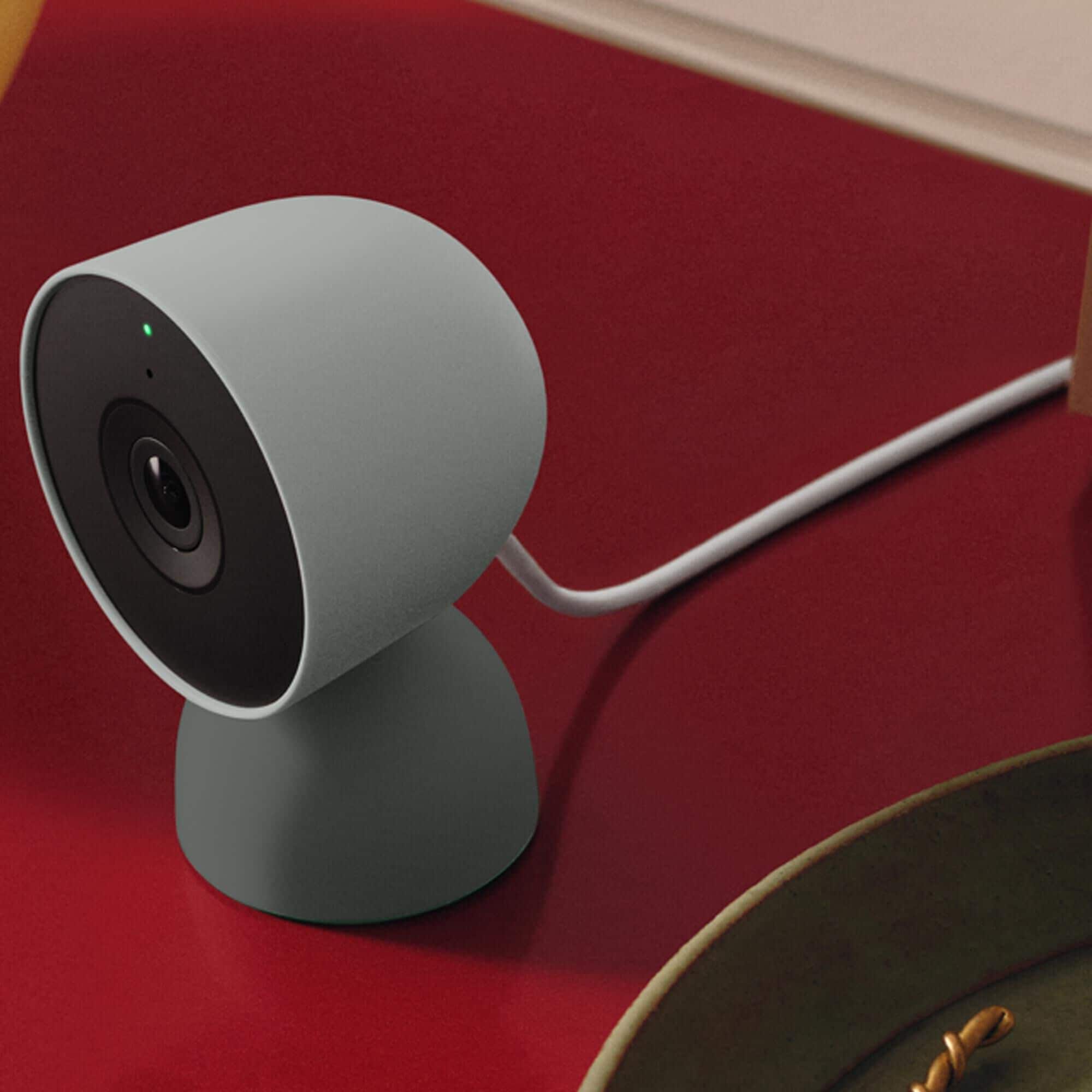 Google Nest Indoor Smart Security Camera in Hazel (3rd Gen)